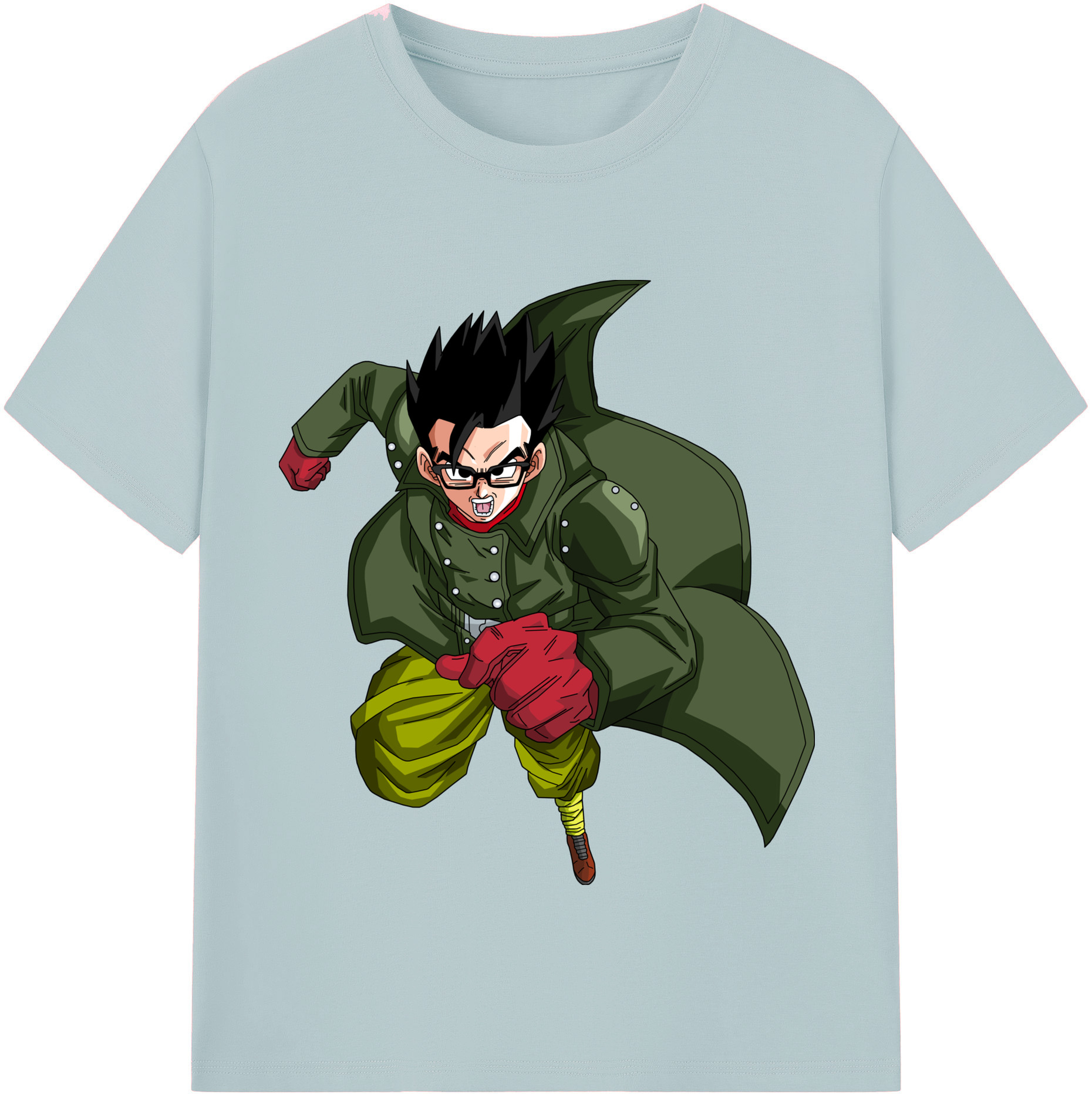 （画像用） ドラゴンボール 孫 悟飯（そんごはん）DRAGON BALL Son Gohan 綿100％半袖Tシャツ（フロントプリント）
